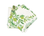 Citrus Garden Napkin, Set of 4 - Grass Napkins: 22\ W x 22\ L

100% linen.
Made in the USA of fabric from Portugal.
All fabrics are OEKO-TEX Standard 100 certified, meaning they are safe for you and for the planet.

Machine wash cold. Do not use bleach. Tumble dry on low heat. Iron while still damp, if necessary.